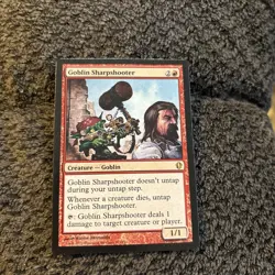 Goblin Sharpshooter Commander MTG 111/356 - Image 1