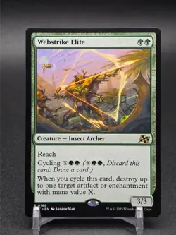 MTG Webstrike Elite Aetherdrift Regular Rare #186 Magic the Gathering MINT - Image 1