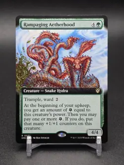 #15 Rampaging Aetherhood Commander: Aetherdrift Rare MTG Magic the Gathering - Image 1