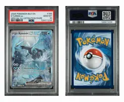 2025 POKEMON BLK EN-BLACK BOLT SPECIAL ILLUSTRATION RARE #165 KYUREM EX PSA 10 - Image 1