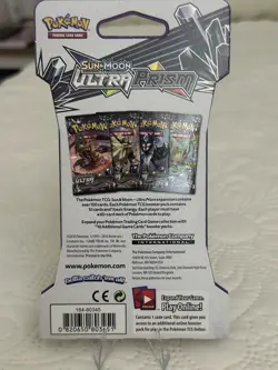 Pokemon 2018 Sun & Moon Ultra Prism Sleeved Blister Booster Pack Factory Sealed - Image 2