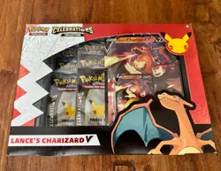 Pokemon TCG - Celebrations 25th Anniversary Lances Charizard & Dark Sylveon Set - Image 4
