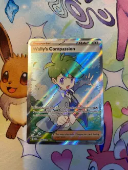 2025 Pokemon Mega Evolution Wally's Compassion #176 Near Mint - Image 1
