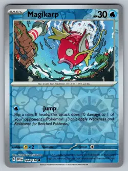 Magikarp - 044/198 - Scarlet & Violet - Reverse Holo - Pokemon TCG - NM - Image 1