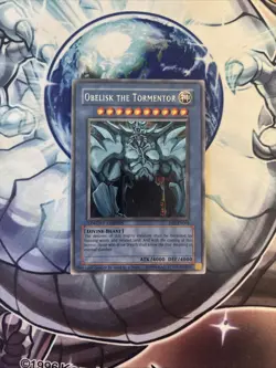 (20) Yugioh Obelisk the Tormentor JMP-EN004 Secret Rare LP - Image 1