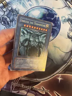 (20) Yugioh Obelisk the Tormentor JMP-EN004 Secret Rare LP - Image 2