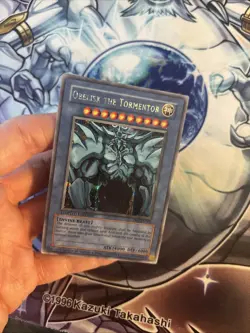 (20) Yugioh Obelisk the Tormentor JMP-EN004 Secret Rare LP - Image 3
