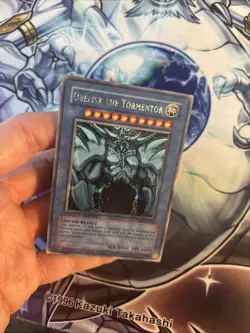 (20) Yugioh Obelisk the Tormentor JMP-EN004 Secret Rare LP - Image 4
