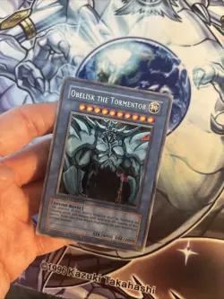(20) Yugioh Obelisk the Tormentor JMP-EN004 Secret Rare LP - Image 5