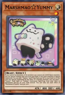 Yugioh Marshmao Yummy DOOD-EN024 1st Edition Secret Rare NM Presale  - Image 1