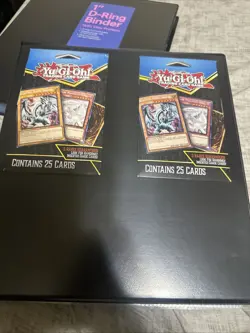 Half of A Binder + Card Sleeves Yugioh - Image 1