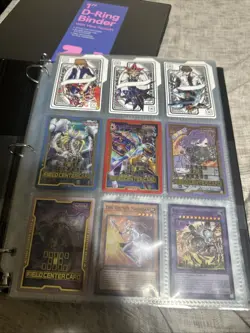 Half of A Binder + Card Sleeves Yugioh - Image 2