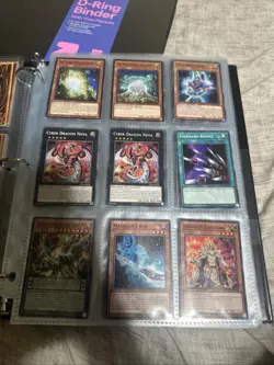 Half of A Binder + Card Sleeves Yugioh - Image 3