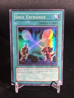 Yugioh Soul Exchange SDY-041 Super Rare LP - Image 2