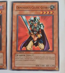 Swift Gaia The Fierce Knight Obnoxious Celtic Guard 1 Edition SDY E006 Yugioh - Image 4