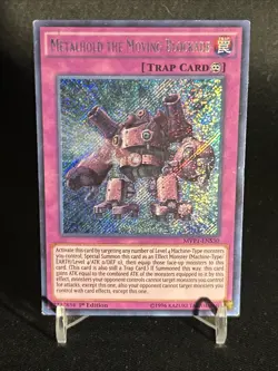 Yugioh- Metalhold the Moving Blockade (Secret Rare) (1st Edition) MVP1-ENS30 (P) - Image 2