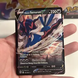 Pokemon - Hisuian Samurott V - 101/189 - SWSH Astral Radiance - Half Art Card - Image 4
