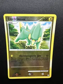 Electrike 81/123 Mysterious Treasures Reverse Holo 2007 Pokemon Card LP - Image 2