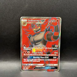Incineroar GX - SM38 - SM Full Art Holo Ultra Rare Promo Pokemon Card B - Image 1