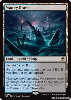 Watery Grave MTG Edge of Eternities Rare NM Pck Fresh - Image 1