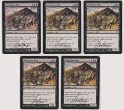 Mtg Relentless Rats X20 Fifth Dawn Regular All Signed By Thomas M. Baxa - Image 5