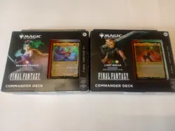 Magic the Gathering Final Fantasy Commander Deck Set Of 2 - Image 1