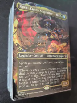MTG Outlaws Of Thunder Junction Grand Larceny Commander Precon Sealed Deck Only - Image 1