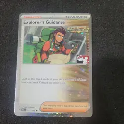 Explorer's Guidance Holo Pokemon Prize Pack Series 5 Promo Pokemon Card NM/LP - Image 1