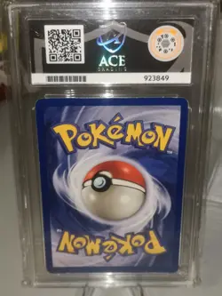 Pokemon TCG Articuno Fossil 1999 Holo Ace Grade 3 Good Condition Vintage - Image 4