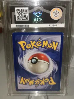 Pokemon TCG Articuno Fossil 1999 Holo Ace Grade 3 Good Condition Vintage - Image 5