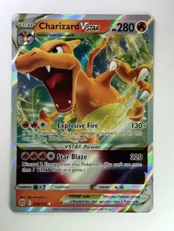 Charizard VSTAR 018/172 Brilliant Stars Ultra Rare Pokemon Card Gem Mint - Image 2