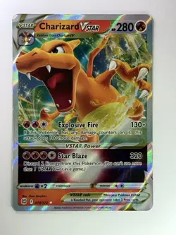 Charizard VSTAR 018/172 Brilliant Stars Ultra Rare Pokemon Card Gem Mint - Image 4