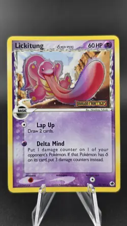 Lickitung 19/101 Rare Dragon Frontiers Pokemon Reverse Holo Near Mint - Image 1
