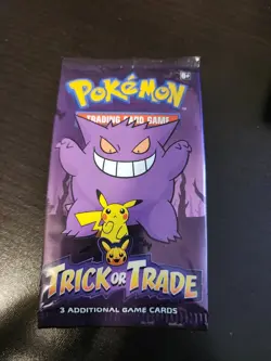 Pokemon Trick Or Trade Halloween 3 Card Pack - Image 1