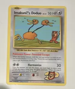 Pokemon TCG ImakuniU's Doduo 112/108 XY Evolutions Rare 50 HP English 2016 - Image 1