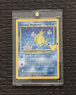 Nintendo Pokemon TCG Shining Magikarp 66/64 Neo Revelation Holo Rare 2001 - Image 1