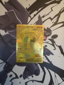 Pokemon Gold Mega Charizard X Ex 130/094 Phantasmal flame - Image 1