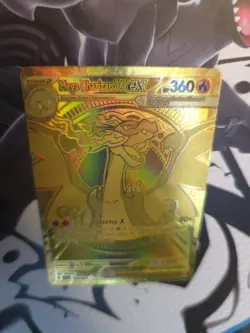 Pokemon Gold Mega Charizard X Ex 130/094 Phantasmal flame - Image 3