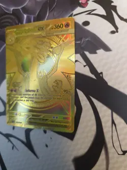Pokemon Gold Mega Charizard X Ex 130/094 Phantasmal flame - Image 5