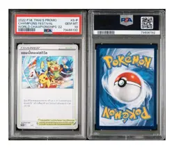 2022 Pokemon Champions Festival Thai PSA 10 Black Star Promo - Image 3