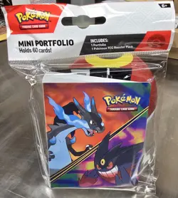 Pokemon TCG Phantasmal Flames Portfolio + Booster Pack New Sealed - Image 1