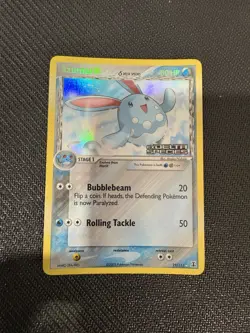 NM Azumarill Delta Species 19/113 EX Delta Species Reverse Holo Stamped Vintage - Image 2