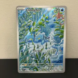 2023 Pokemon Scarlet & Violet Clauncher #205/198 Illustration Rare NM - Image 1