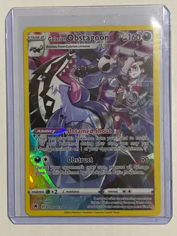 Galarian Obstagoon - TG10/TG30 - Pokemon Astral Radiance Sword Shield Holo NM - Image 1