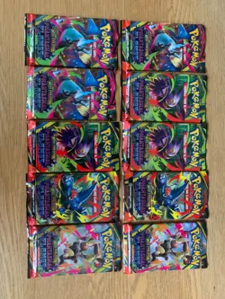 Pokemon TCG: Phantasmal Flames Booster Pack X10 Brand New & Sealed - Image 1