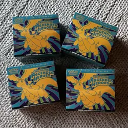 4 Pokemon Ascended Heroes ETB factory Sealed Lot - Image 1