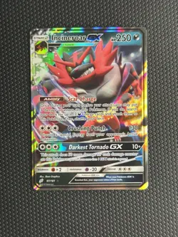 Incineroar GX 97/181 Team Up Pokemon NM Fast Ship - Image 1