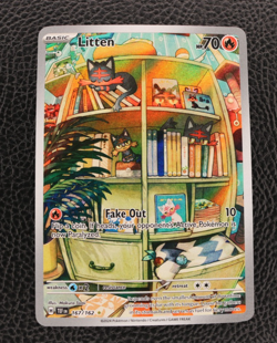 Pokemon - Temporal Forces - Litten 167/162 - Image 1