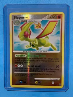 2007 Pokemon, Secret Wonders, #5/132 Flygon LV.60, Reverse Holo Rare - Image 1