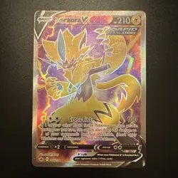 Pokemon TCG Zeraora V 165/198 Chilling Reign Ultra Rare Holo Full Art 210HP - Image 1